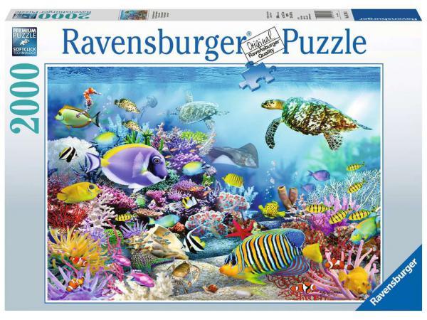Puzzle 2000 pièces - récif de corail majestueux