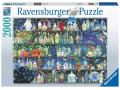 Puzzles adultes - Puzzle 2000 pièces - L'étagère à potions / Zoe Sandler - Ravensburger - 16010