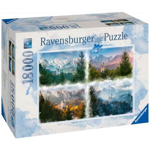 Puzzle 18000 pièces - Un château au fil des saisons - Ravensburger - 16137
