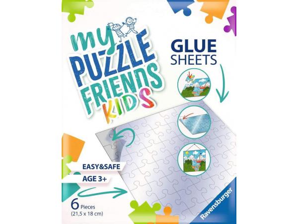 Accessoires de puzzles enfants - feuilles adhésives pour puzzles