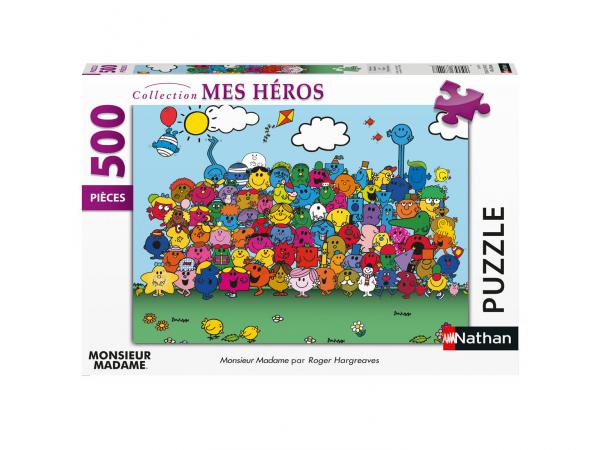 Puzzle 500 pièces - monsieur madame
