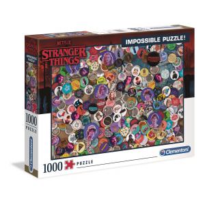 Clementoni - 39528 - Puzzle Stranger Things - Impossible 1000 pièces (427030)