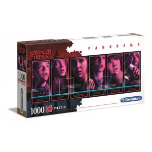 Clementoni - 39548 - Puzzle Stranger Things - Panorama 1000 pièces (427032)