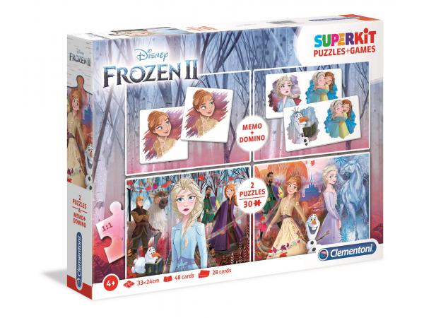 Puzzle enfants superkit - la reine des neiges 2