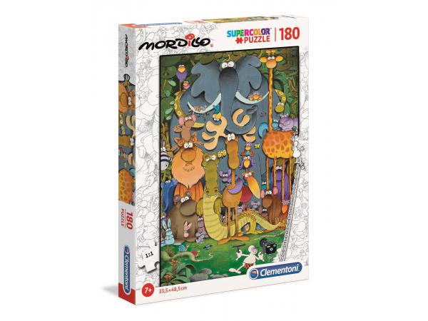 Puzzle enfants 180 pièces - mordillo - the picture