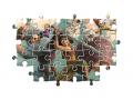 Puzzle enfant, 2x60 pièces - Raya - Clementoni - 21616