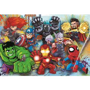 Clementoni - 26454 - Puzzle 60 pièces Maxi - Marvel Superhero (427294)