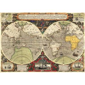 Clementoni - 36526 - Puzzle 6000 pièces - Antique nautical map (427868)