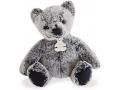 Peluche ours mousse modèle moyen - anthracite - taille 25 cm - boîte cadeau - Histoire d'ours - HO3016