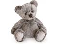Peluche ours mousse grand modèle - gris cendré - taille 40 cm - Histoire d'ours - HO3021