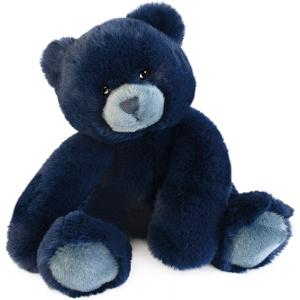 Peluche ours oscar - marine - taille 25 cm - boîte cadeau - Histoire d'ours - HO3028