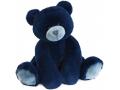 Peluche ours oscar - marine - taille 35 cm - Histoire d'ours - HO3029