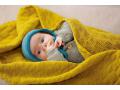 Couverture pour bébé en laine mérinos 80 x 100 cm - Disana - 36DCBLVCY101