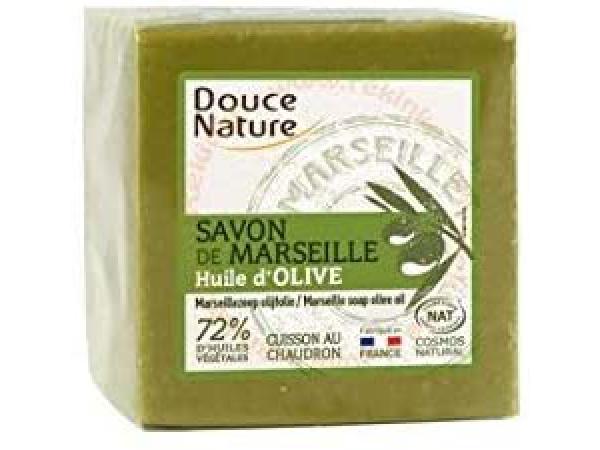 Véritable savon vert de marseille, à l'huile d'olive