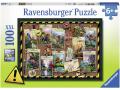 Puzzle 100  pièces - XXL - Collection de dinosaures - Ravensburger - 10868