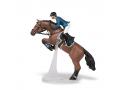 Figurine Cheval de saut d'obstacle et son cavalier - Papo - 51562