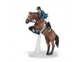 Figurine Cheval de saut d'obstacle et son cavalier - Papo - 51562