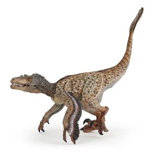Figurine Vélociraptor à plumes - Papo - 55086