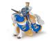 Figurine Cheval du roi Arthur bleu - Papo