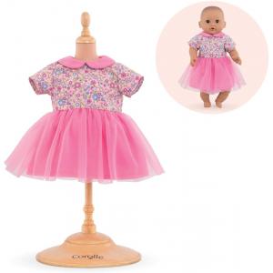 Corolle - 9000110340 - Vêtements pour bébé Corolle 30 cm -  robe rose pays des rêves (430414)