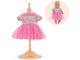 Vêtements pour bébé Corolle 30 cm -  robe rose pays des rêves