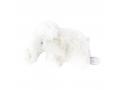 Petit doudou plat petit éléphant blanc Oscar - Position allongée 18 cm, Hauteur 12 cm - Dimpel - 886132