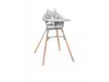 Set chaise haute Clikk avec coussin et ezpz set de table - Stokke - BU229