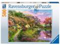 Puzzles adultes - Puzzle 500 pièces - Maison de campagne - Ravensburger - 15041
