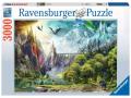 Puzzles adultes - Puzzle 3000 pièces - Règne des dragons - Ravensburger - 16462