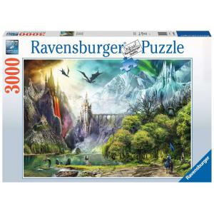 Puzzle 3000 pièces - Règne des dragons - Ravensburger - 16462