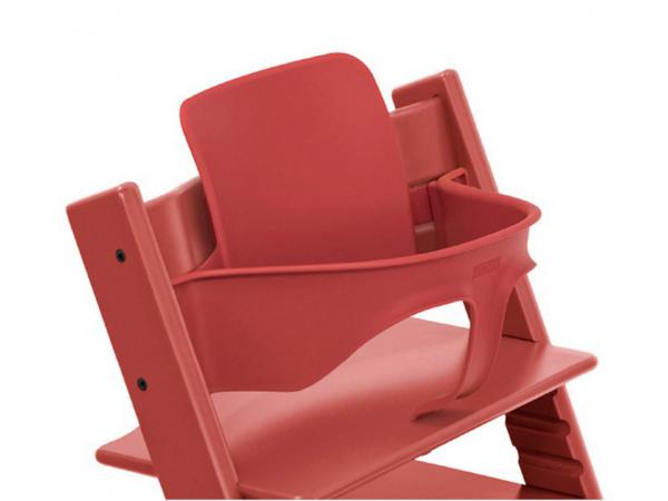 Baby set couleur warm red pour chaise tripp trapp