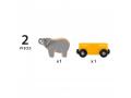 Wagon et éléphant - Thème Exploration - Age 3 ans + - Brio - 33969