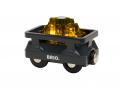 Wagon lumineux charge d'or - Thème Transport de marchandises - Age 3 ans + - Brio - 89600