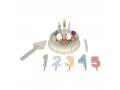 LD Gâteau d'anniversaire en bois – 26 pcs. - Little-dutch - LD4474