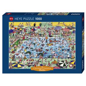 Puzzle 1000p Cartoon Classics Cool Down Heye - Heye - 29904