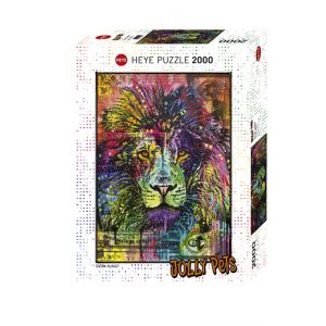 Puzzle 2000p Jolly Pets Lions Heart Heye - Heye - 29894