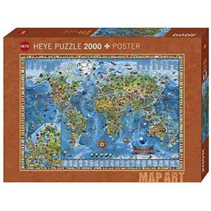 Puzzle 2000 pièces ma pièces art amazing world - Heye - 29846