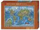 PUZZLE 2000p MAP ART AMAZING WORLD HEYE