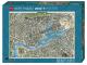 PUZZLE 2000p MAP ART CITY OF POP HEYE