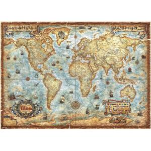Puzzle 2000p Map Art The World Heye - Heye - 29845