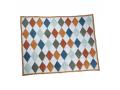 Blanket - Diamond - Patchwork, Multi Colours-One Size - Fabelab - 2006237709