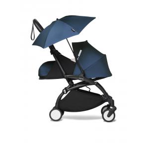 Poussette YOYO² 0+ ombrelle Bleu Air France - cadre noir - Babyzen - BU672