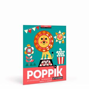 Ma mosaïque en stickers -Circus - Poppik - MAT003