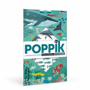 Mes posters découvertes -Océans - Poppik - DIS002