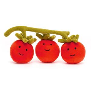 Peluche Vivacious Vegetable Tomato - l : 21 cm x H: 8 cm - Jellycat - VV6T