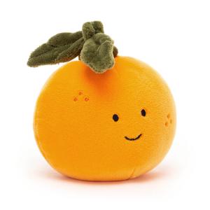 Peluche Fabulous Fruit Orange - l : 10 cm x H: 9 cm - Jellycat - FABF6O