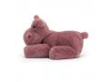 Peluche Huggady Hippo - l : 12 cm x H: 22 cm - Jellycat - HUG2H