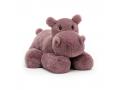Peluche Huggady Hippo Large - l : 19 cm x H: 32 cm - Jellycat - HUG2HL