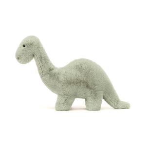 Peluche Fossilly Brontosaurus - L: 39 cm x l : 12 cm x H: 26 cm - Jellycat - FOS2B