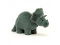 Peluche Fossilly Triceratops - L: 38 cm x l : 11 cm x H: 17 cm - Jellycat - FOS2T